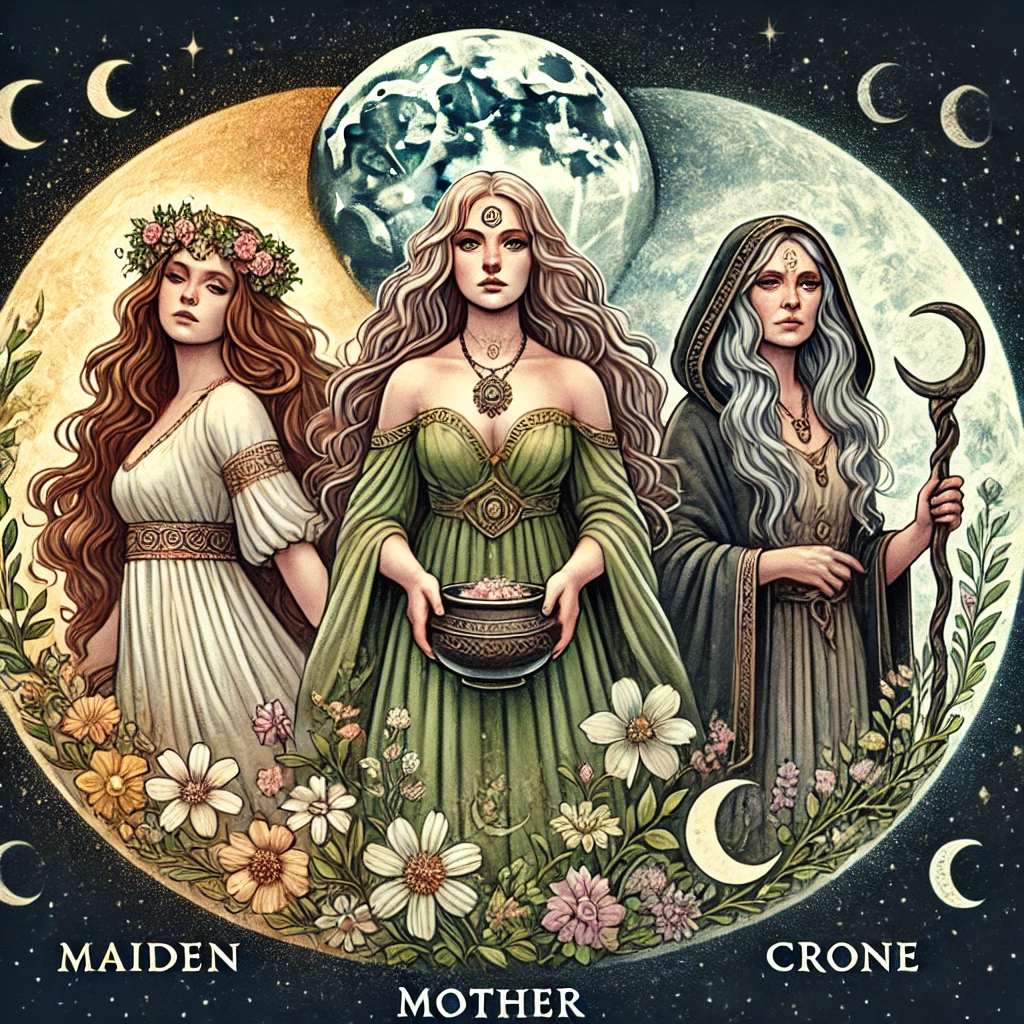 Los Arquetipos Femeninos: Doncella, Madre, Bruja y Anciana
